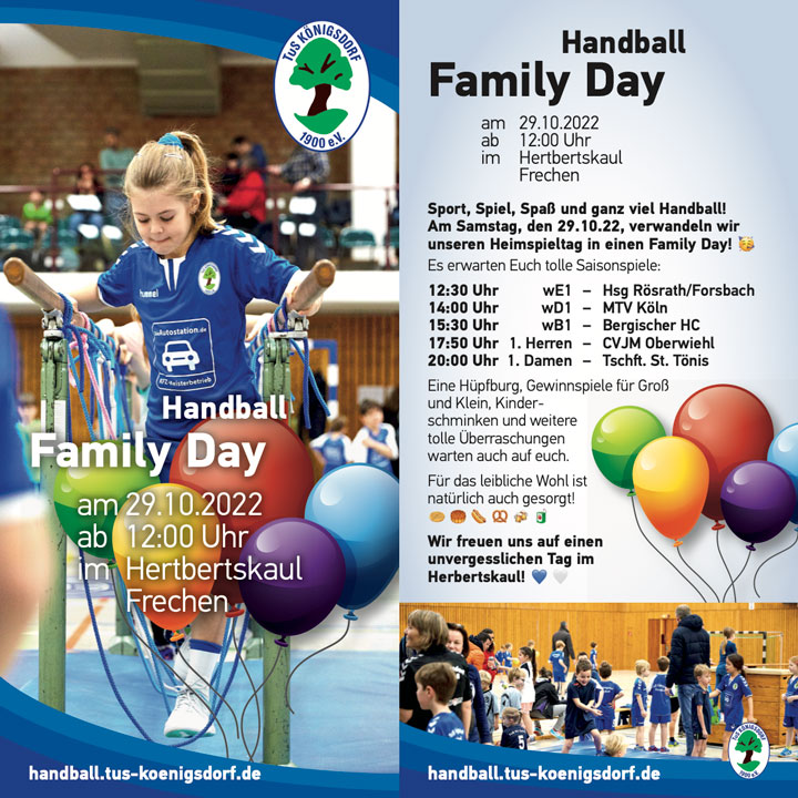 TuS Handball Family Day 2022